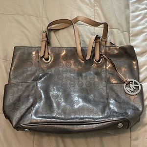 Michael Kors Gunmetal Bag